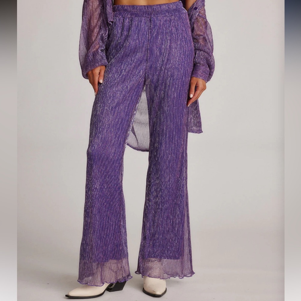 12th Tribe Women's sparkly Pants